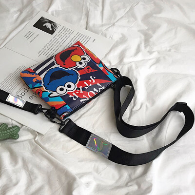 2019 new casual fashion cartoon sesame street handbag female personality letters wild single shoulder slung small square bag
2019 new casual fashion cartoon sesame street handbag female personality letters wild single shoulder slung small square bag