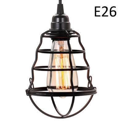 Industrial Mini Pendant Light Vintage Hanging Cage Ceiling Lights Adjustable Pendant Lamp for Kitchen Dining Room Bars no bulb
Industrial Mini Pendant Light Vintage Hanging Cage Ceiling Lights Adjustable Pendant Lamp for Kitchen Dining Room Bars no bulb