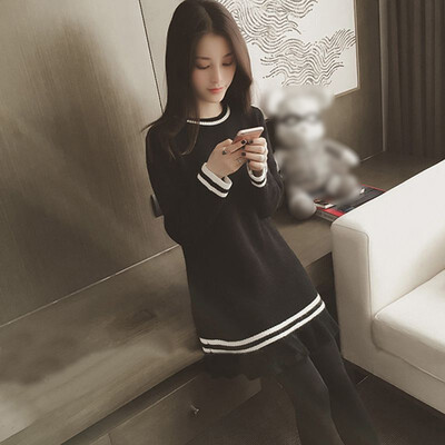Simple casual fashion solid color sweater Slim ruffled long sweater round neck long sleeve womens bottoming sweater
Simple casual fashion solid color sweater Slim ruffled long sweater round neck long sleeve womens bottoming sweater