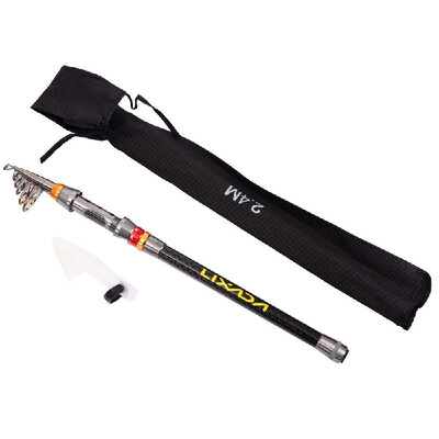 Lixada 18M 21M 24M 27M 30M 36M Portable Telescopic Carbon Fiber Fishing Rod Travel Spinning Sea Fishing Pole Tackle
Lixada 18M 21M 24M 27M 30M 36M Portable Telescopic Carbon Fiber Fishing Rod Travel Spinning Sea Fishing Pole Tackle