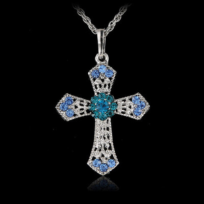 2019 New Women Ladies Fashion CROSS Rhinestone Crystal Pendant Sweater Chain Necklace Women Gift
2019 New Women Ladies Fashion CROSS Rhinestone Crystal Pendant Sweater Chain Necklace Women Gift