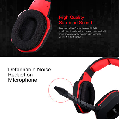 Badasheng High-tech Wired Gaming Headset for XBox One iPhone PS4 PC Computer Gamer With Using of Microsoft Adaptor BDS-939PN Red
Badasheng High-tech Wired Gaming Headset for XBox One iPhone PS4 PC Computer Gamer With Using of Microsoft Adaptor BDS-939PN Red