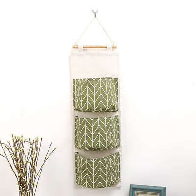 Waterproof 3 Pockets Wall Hanging Storage Bag Closet Organizer Storage Pocket Hanging Bag for Bedroom Bathroom
Waterproof 3 Pockets Wall Hanging Storage Bag Closet Organizer Storage Pocket Hanging Bag for Bedroom Bathroom