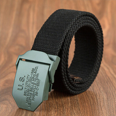 New canvas Men belt trend weaving Alloy Automatic buckle Men&Women belt outdoor casual sport high quality cowboy belt
New canvas Men belt trend weaving Alloy Automatic buckle Men&Women belt outdoor casual sport high quality cowboy belt