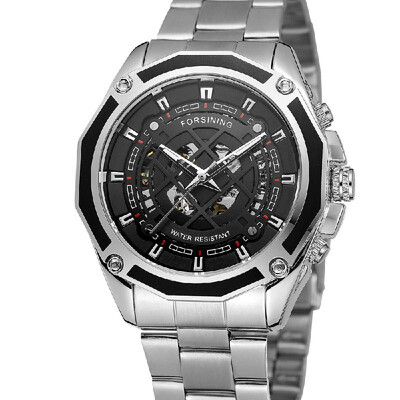 Forsining A1030 Top Brand Automatic Mechanical Business Men Watch Skeleton Luxury Watch Luxury Fashion Military Stainless Steel Wa
Forsining A1030 Top Brand Automatic Mechanical Business Men Watch Skeleton Luxury Watch Luxury Fashion Military Stainless Steel Wa