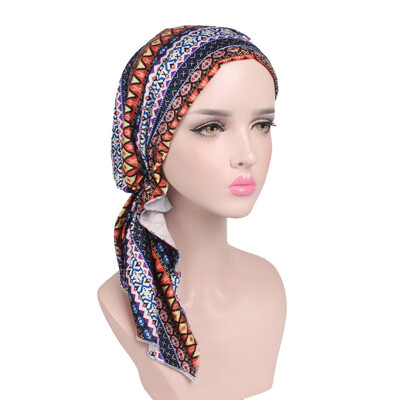 Women Printed Cancer Chemo Cotton Turban Headwear Casual Adjusted Ruffles Bandanas Muslim Headscarf Multicolor
Women Printed Cancer Chemo Cotton Turban Headwear Casual Adjusted Ruffles Bandanas Muslim Headscarf Multicolor