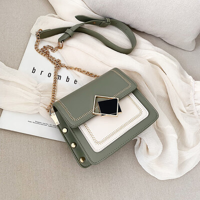 Advanced sense of foreign style womens bag ins summer contrast small square bag new 2019 small fresh shoulder bag slung over a sm
Advanced sense of foreign style womens bag ins summer contrast small square bag new 2019 small fresh shoulder bag slung over a sm