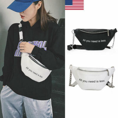Fashion Women Waist Bag Fanny Pack Shoulder Chest Bag Bum Hip Purse Travel PU
Fashion Women Waist Bag Fanny Pack Shoulder Chest Bag Bum Hip Purse Travel PU