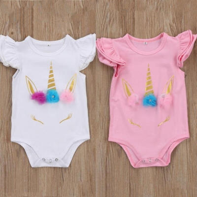 Cotton Sleeveless Infant Kids Newborn Baby Girls Clothes Unicorn Floral Romper Bodysuit Outfits
Cotton Sleeveless Infant Kids Newborn Baby Girls Clothes Unicorn Floral Romper Bodysuit Outfits