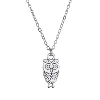Handmade Women Trendy Pendants & Necklace Owl Animal Serious Necklace Jewelry Female Necklace Jewelry Vintage Silver Color
Handmade Women Trendy Pendants & Necklace Owl Animal Serious Necklace Jewelry Female Necklace Jewelry Vintage Silver Color
