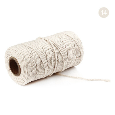 Siaonvr 100m Long100Yard Pure Cotton Twisted Cord Rope Crafts Macrame Artisan String
Siaonvr 100m Long100Yard Pure Cotton Twisted Cord Rope Crafts Macrame Artisan String