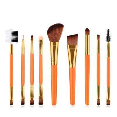 Toponeto 9PCS Yellow Cosmetic Makeup Brush Brushes Foundation Powder Eyeshadow Brush Set
Toponeto 9PCS Yellow Cosmetic Makeup Brush Brushes Foundation Powder Eyeshadow Brush Set