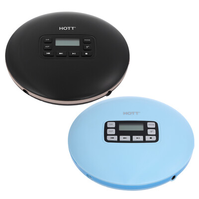 HOTT CD611 CD Player Shockproof Anti Scratch Disc Type CDCD-RCD-RW Playable Format CD-DAMP3WMA White Blue Plug
HOTT CD611 CD Player Shockproof Anti Scratch Disc Type CDCD-RCD-RW Playable Format CD-DAMP3WMA White Blue Plug