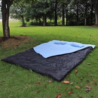 TOMSHOO 86"x60" Double Thermal Sleeping Bag 2 Person Outdoor Camping Hiking Sleeping Bag with 2 Pillows
TOMSHOO 86"x60" Double Thermal Sleeping Bag 2 Person Outdoor Camping Hiking Sleeping Bag with 2 Pillows