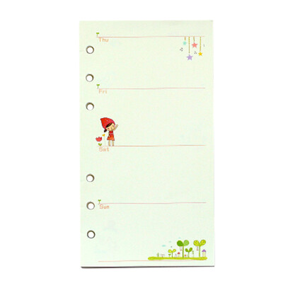 A6 Beautiful Style Loose Leaf Notebook Notebook with Inner Drill Office Accessories H11
A6 Beautiful Style Loose Leaf Notebook Notebook with Inner Drill Office Accessories H11