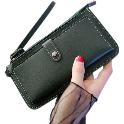 Brand Wallet Women PU Leather Purses Ladies Zipper&Hasp Long Wallet Retro Female Fashion Money Bag Card Holder Wallets
Brand Wallet Women PU Leather Purses Ladies Zipper&Hasp Long Wallet Retro Female Fashion Money Bag Card Holder Wallets