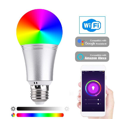 2196 Smart WIFI LED Bulb WIFI Light RGB Multicolor LED Bulb 9W E2627 Dimmable Light Phone Remote Control Compatible with Alexa Go
2196 Smart WIFI LED Bulb WIFI Light RGB Multicolor LED Bulb 9W E2627 Dimmable Light Phone Remote Control Compatible with Alexa Go