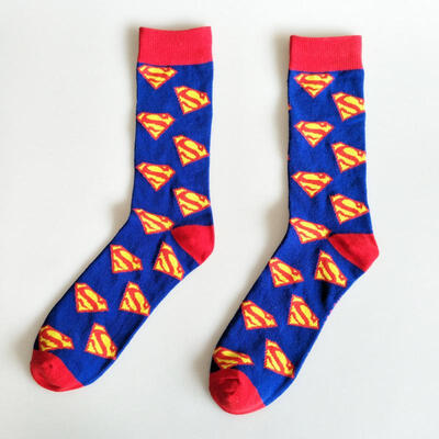 Mens Spring And Autumn Model Captain America Superman Elves Ball Tube Cotton Sport Socks For Men
Mens Spring And Autumn Model Captain America Superman Elves Ball Tube Cotton Sport Socks For Men