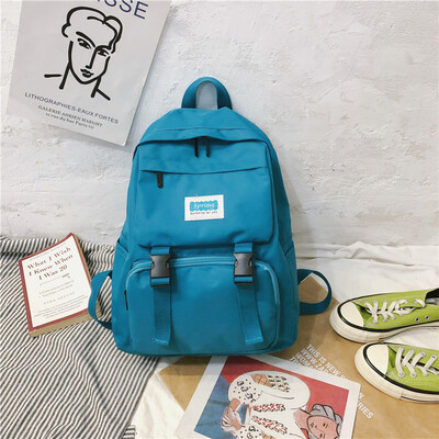 Womens backpack in Korean version of the ancient schoolbag style female high school students shoulder bag female campus fashion b
Womens backpack in Korean version of the ancient schoolbag style female high school students shoulder bag female campus fashion b