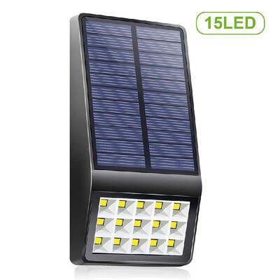 15 LEDs Solar Powered Wall Lamp Motion Sensor Light IP65 Water-resistant Human Body Induction Lamp Security Outdoor Lighting for P
15 LEDs Solar Powered Wall Lamp Motion Sensor Light IP65 Water-resistant Human Body Induction Lamp Security Outdoor Lighting for P