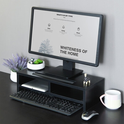Gobestart Monitor Stand Computer Riser Office Desktop Keyboard Storage Shelf With Groove
Gobestart Monitor Stand Computer Riser Office Desktop Keyboard Storage Shelf With Groove