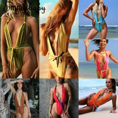 Women Girl Lady Hottest Swimming Costume Swimsuit Sexy Monokini Swimwear Halter Bikini Set
Women Girl Lady Hottest Swimming Costume Swimsuit Sexy Monokini Swimwear Halter Bikini Set
