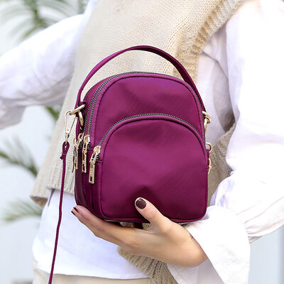 Tailored Fashion Ladies Versatile Nylon Multi-Layer Zipper Handbag Shoulder Messenger Bag
Tailored Fashion Ladies Versatile Nylon Multi-Layer Zipper Handbag Shoulder Messenger Bag