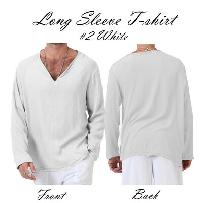 SUNSIOM Mens Linen V Neck T-Shirt Casual Button Long Sleeve Slim Tee Shirt Tops Blouse
SUNSIOM Mens Linen V Neck T-Shirt Casual Button Long Sleeve Slim Tee Shirt Tops Blouse