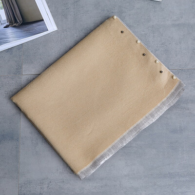 2017 autumn&winter new Korean beaded pearl imitation cashmere scarf female shawl thickening bib double-sided solid color generation
2017 autumn&winter new Korean beaded pearl imitation cashmere scarf female shawl thickening bib double-sided solid color generation