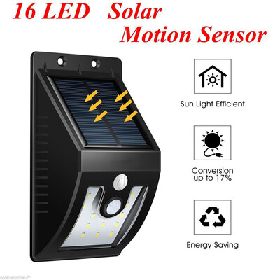 〖Follure〗Solar Power Sensor Wall Light 16LED Security Motion Waterproof Outdoor Lamp
〖Follure〗Solar Power Sensor Wall Light 16LED Security Motion Waterproof Outdoor Lamp