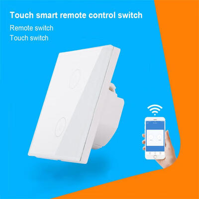 Intelligent Remote Control Switch WIFI Smart Touch Switch Wireless Switch Work With Alexa Google Home
Intelligent Remote Control Switch WIFI Smart Touch Switch Wireless Switch Work With Alexa Google Home