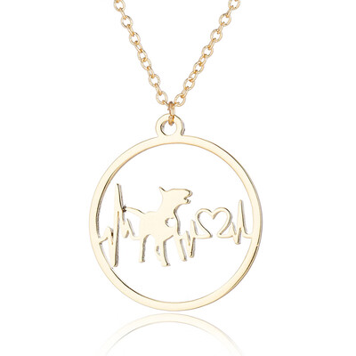 Fashion Jewelry 1PC Popular Creative Paw Heartbeat Cartoon Dog Pendant Necklace Trendy For Women
Fashion Jewelry 1PC Popular Creative Paw Heartbeat Cartoon Dog Pendant Necklace Trendy For Women