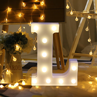 Siaonvr Remote control Alphabet Letter Lights LED Light Up White Plastic Letters Stand
Siaonvr Remote control Alphabet Letter Lights LED Light Up White Plastic Letters Stand