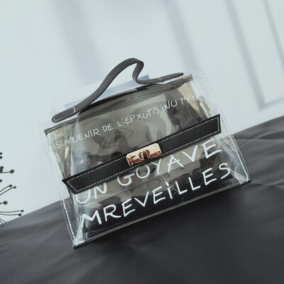 Fairy transparent bag female 2019 new Korean version of the tide wild female bag summer spring jelly crossbody bag student
Fairy transparent bag female 2019 new Korean version of the tide wild female bag summer spring jelly crossbody bag student