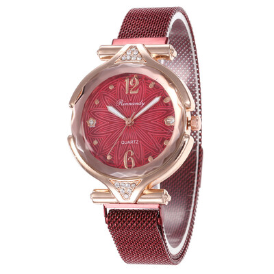 Diamond magnet magnet strap digital pattern ladies watch student simple quartz watch
Diamond magnet magnet strap digital pattern ladies watch student simple quartz watch
