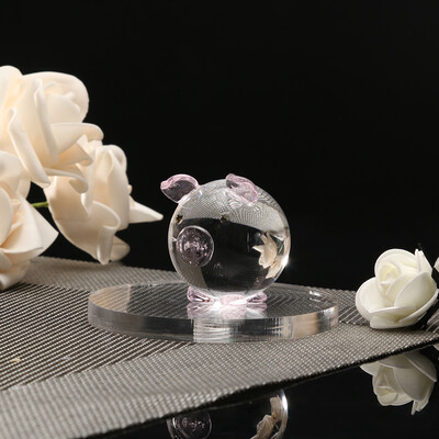 Toponeto Multi-color Crystal Pig Figurine Mini Animal Collectible Statue Family Decoratio
Toponeto Multi-color Crystal Pig Figurine Mini Animal Collectible Statue Family Decoratio