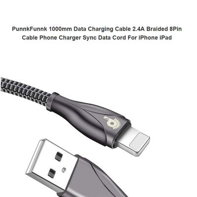 1M 24A Nylon Braided USB To Type-C Micro USB Lightning Charging Data Sync Cable Line-Type-C 1m
1M 24A Nylon Braided USB To Type-C Micro USB Lightning Charging Data Sync Cable Line-Type-C 1m