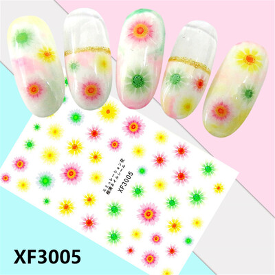 Toponeto Fresh Style Flower Print 3D Nail Art Stickers Manicure Adhesive Transfer Decals
Toponeto Fresh Style Flower Print 3D Nail Art Stickers Manicure Adhesive Transfer Decals