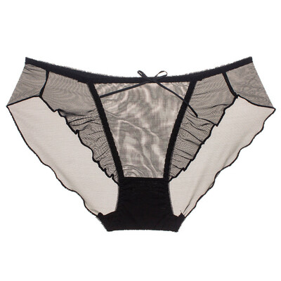 Toponeto Imprinted Sexy Transparent Mesh Lotus Edge Sexy Mid-low Waist Ladies Underwear
Toponeto Imprinted Sexy Transparent Mesh Lotus Edge Sexy Mid-low Waist Ladies Underwear
