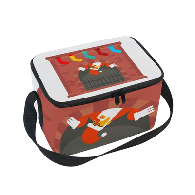 ALAZA Lunch Box Insulated Lunch Bag Large Cooler Christmas Santa And Fireplace Tote Bag
ALAZA Lunch Box Insulated Lunch Bag Large Cooler Christmas Santa And Fireplace Tote Bag