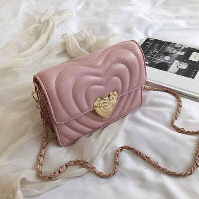 Ins advanced sense of foreign style heart-shaped small square bag womens new 2019 Korean version of love chain shoulder Messenger
Ins advanced sense of foreign style heart-shaped small square bag womens new 2019 Korean version of love chain shoulder Messenger