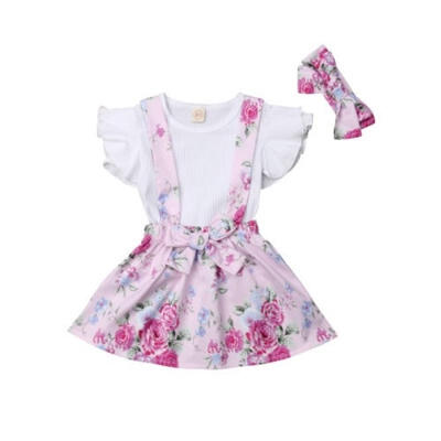 Princess Kids Baby Girls Floral Tops T-shirt Suspender Skirt Dress Outfit Clothes
Princess Kids Baby Girls Floral Tops T-shirt Suspender Skirt Dress Outfit Clothes