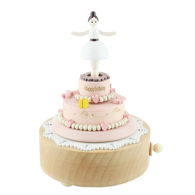 Gobestart Wood Color Cake Shape Beech Wooden Clockwork Music Box Crafts Birthday Gift
Gobestart Wood Color Cake Shape Beech Wooden Clockwork Music Box Crafts Birthday Gift