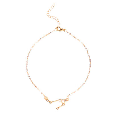 Constellation Anklet 14K Gold Filled Cubic Zirconia Diamonds Ankle Bracelet Chain Summer Beach Jewelry Gifts
Constellation Anklet 14K Gold Filled Cubic Zirconia Diamonds Ankle Bracelet Chain Summer Beach Jewelry Gifts