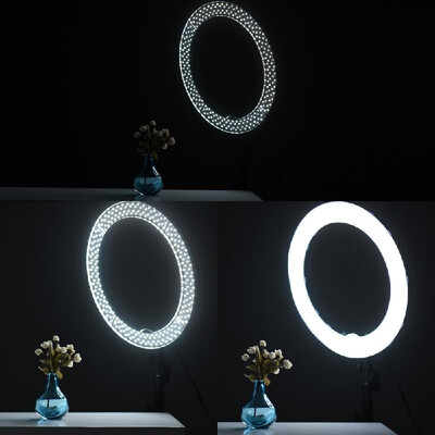 18 Inches Two Color Temperature Ring Light 55W 85V-265V Full Voltage 480 Pieces LED Anchor Live Light 3200K to 5500K Dimmable Ring
18 Inches Two Color Temperature Ring Light 55W 85V-265V Full Voltage 480 Pieces LED Anchor Live Light 3200K to 5500K Dimmable Ring