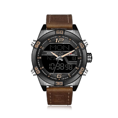 NAVIFORCE NF9128 Quartz Luxury Brand Watch Life Waterproof Quartz Wrist Watch Male Genuine Leather Watch LED Display Watch
NAVIFORCE NF9128 Quartz Luxury Brand Watch Life Waterproof Quartz Wrist Watch Male Genuine Leather Watch LED Display Watch