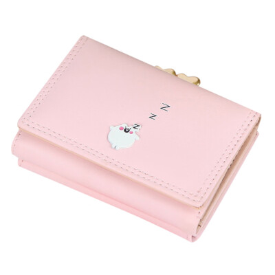 Tailored Women Short Lovely Fashion Three Fold Candy Color Coin Purse Card Holder Bag
Tailored Women Short Lovely Fashion Three Fold Candy Color Coin Purse Card Holder Bag