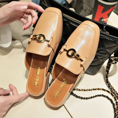 Mueller shoes Baotou semi-drag heel thick lazy sandals&slippers small size women summer 2019 new fashion wear
Mueller shoes Baotou semi-drag heel thick lazy sandals&slippers small size women summer 2019 new fashion wear