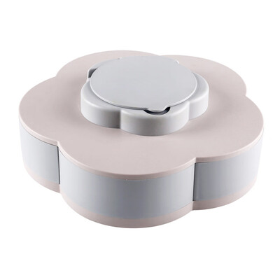 Toponeto Creative Flower Candy Box Plum Blossom Rotating Fruit Bowl With Mobile Phone Holder Dried Fruit Box
Toponeto Creative Flower Candy Box Plum Blossom Rotating Fruit Bowl With Mobile Phone Holder Dried Fruit Box