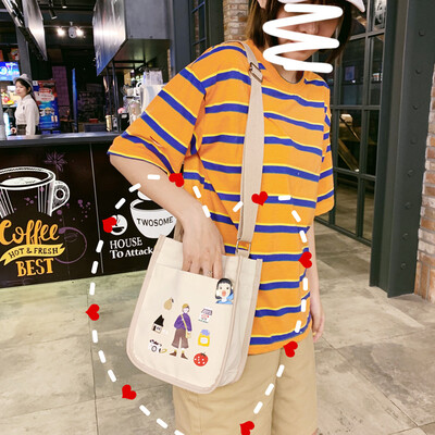 Ins Yuanjufeng oblique Bag Japanese students feel the ancient girl canvas summer one-shoulder bag
Ins Yuanjufeng oblique Bag Japanese students feel the ancient girl canvas summer one-shoulder bag